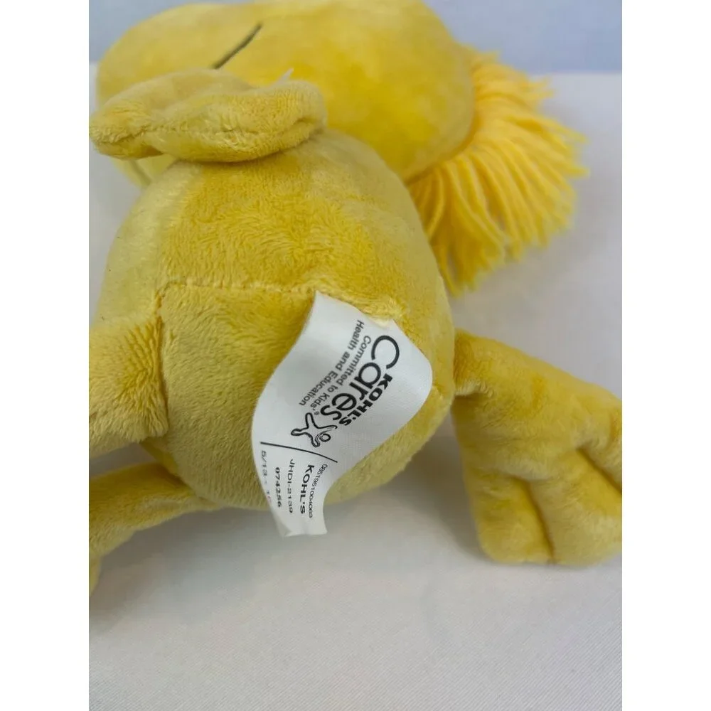 Kohls Cares Woodstock Plush Doll Stuffed Animal Peanuts Snoopy Charlie Brown 12i - Picture 6 of 8